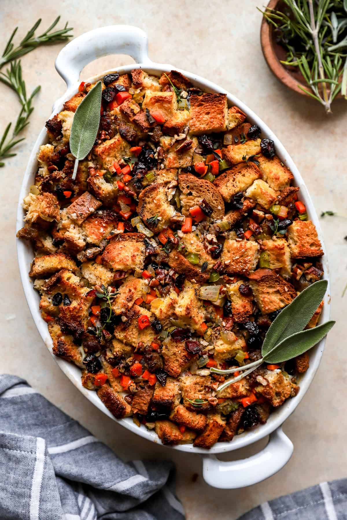 Easy Gluten Free Stuffing for Thanksgiving