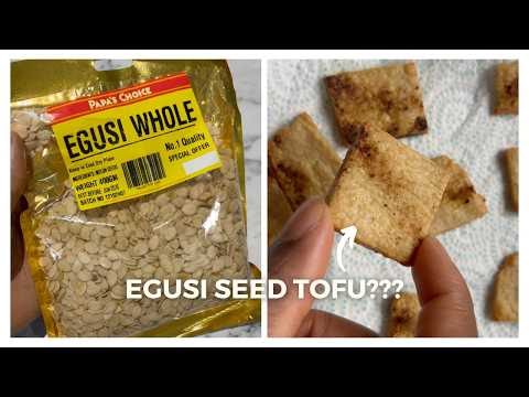 Experiment with Soy-Free Tofu using Melon Seeds