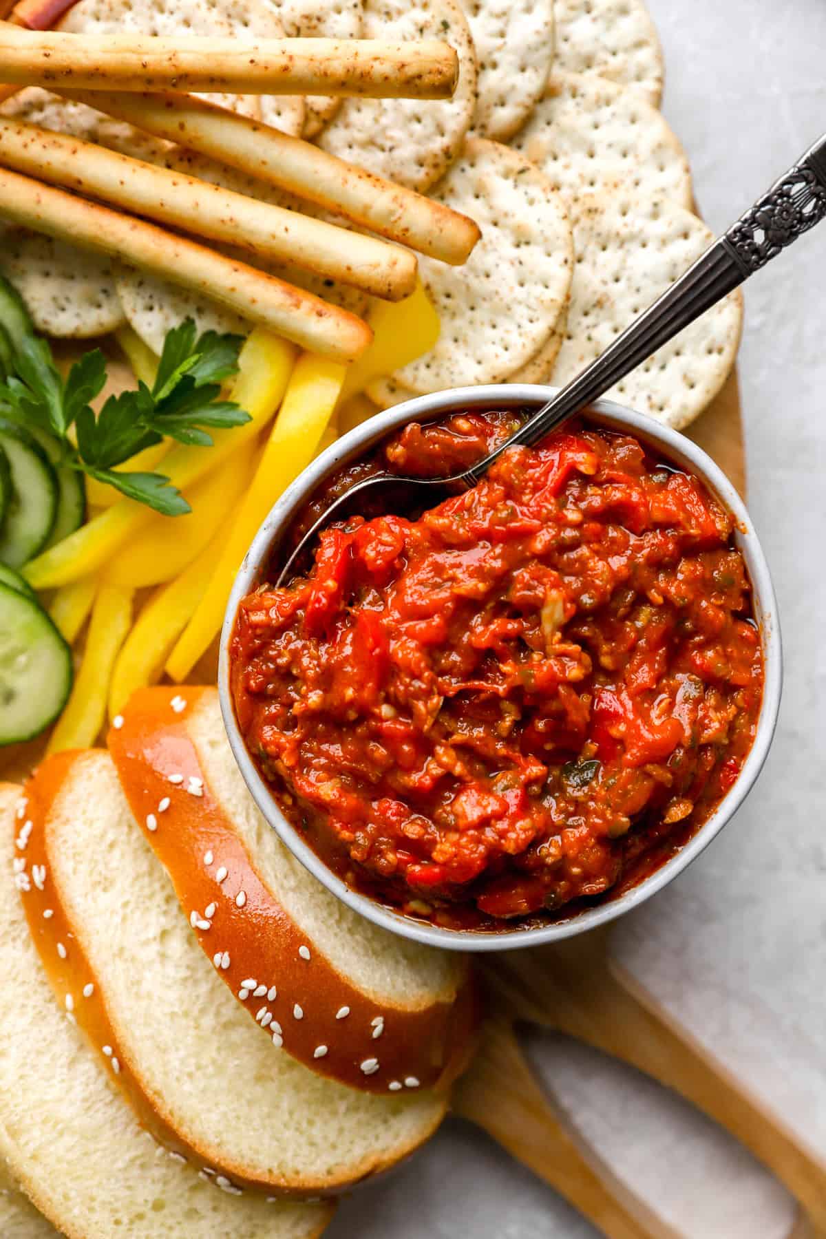 Matbucha Recipe (Moroccan Tomato Dip)