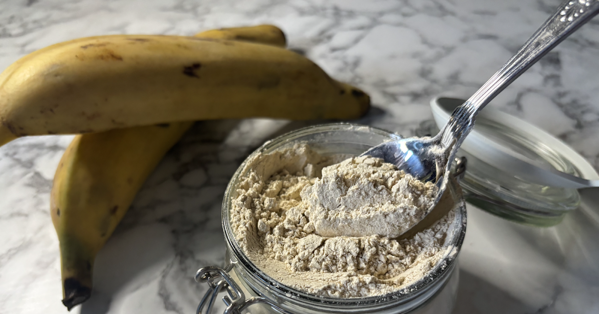 The Vegan Nigerian: How to Make Plantain Flour from Scratch: A Simple Guide