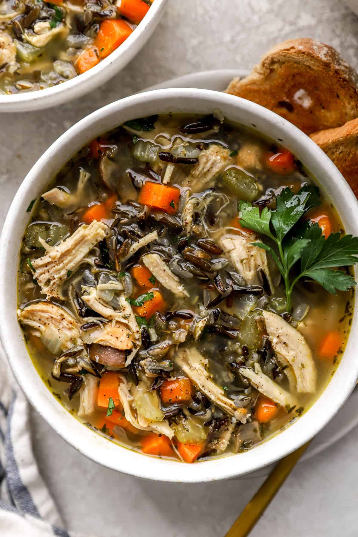 Turkey Wild Rice Soup