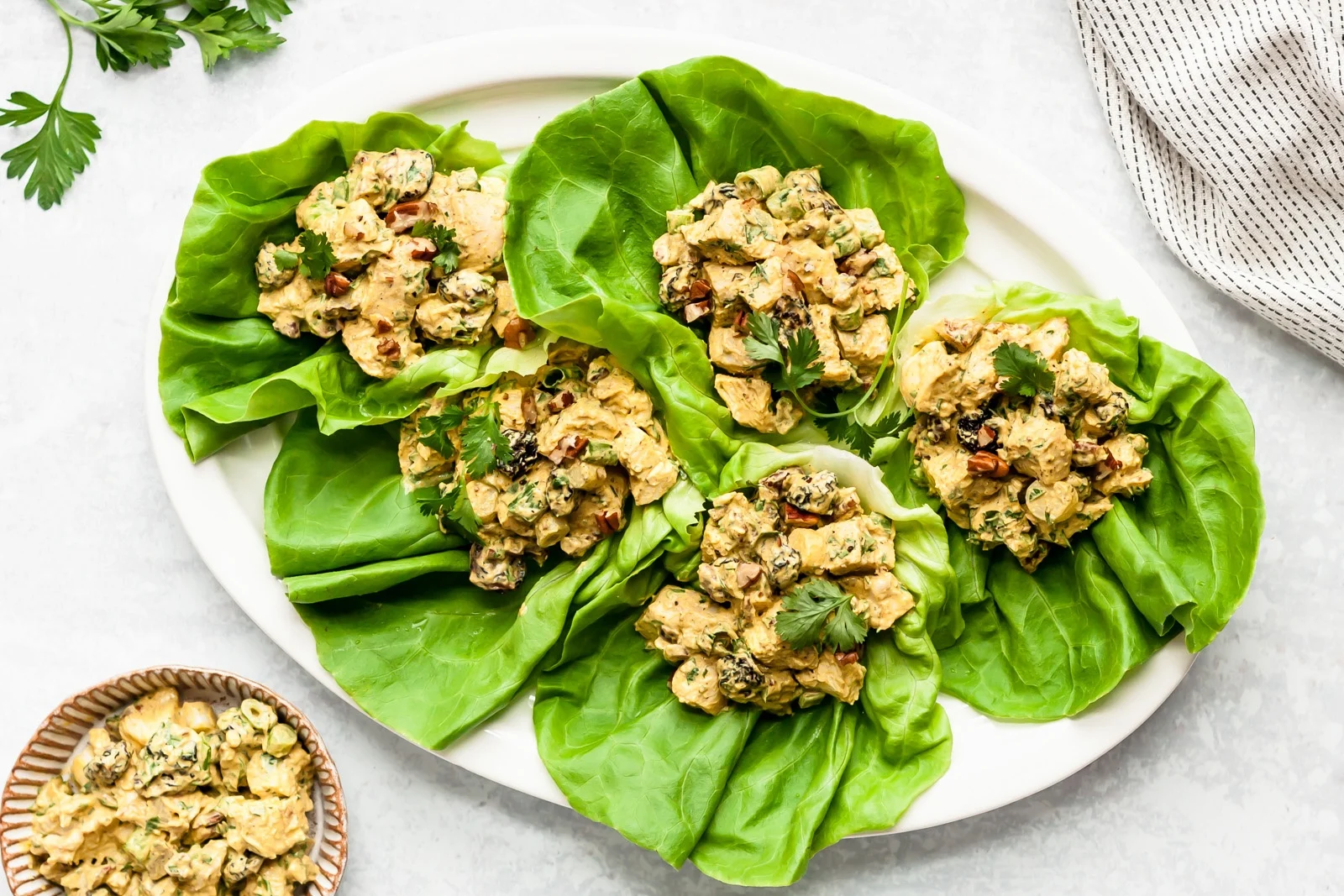 Moroccan-Spiced Greek Yogurt Chicken Salad (15-minute lunch)